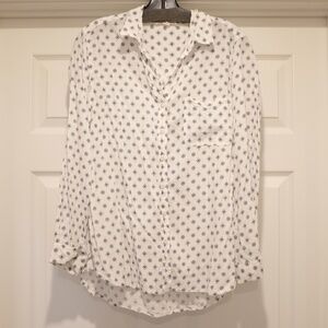 BEACHLUNCHLOUNGE Long Sleeve Button Down Top